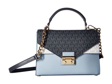 dark blue michael kors purse|michael kors optic white handbags.